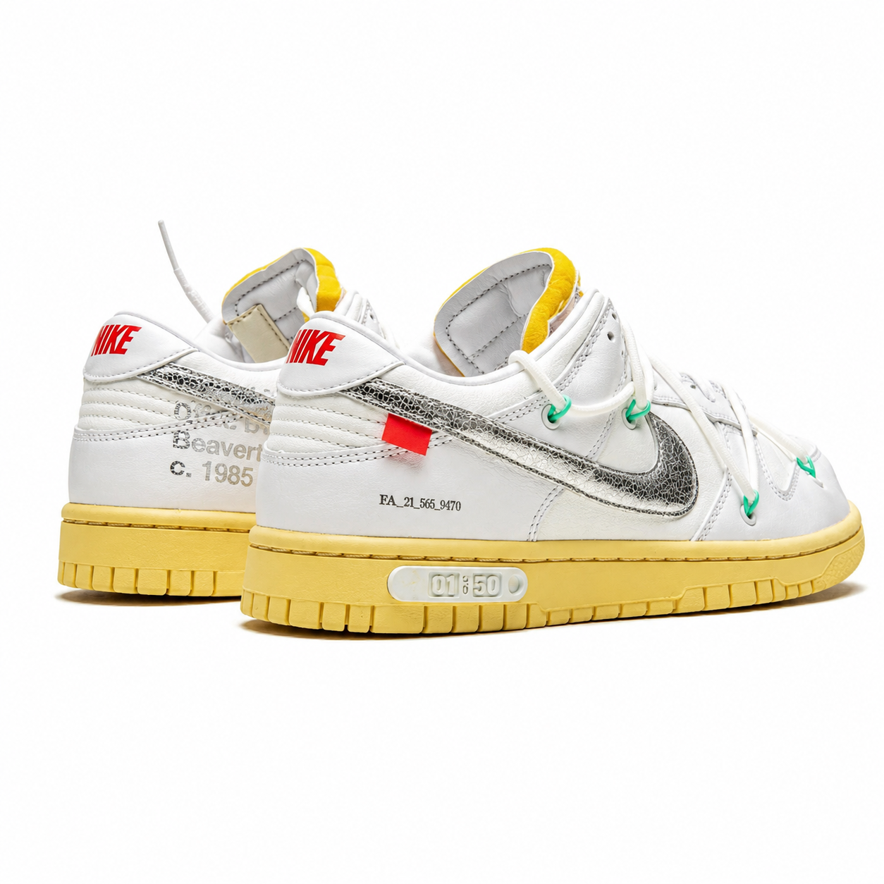 Dunk Low x Off-White Lot 1