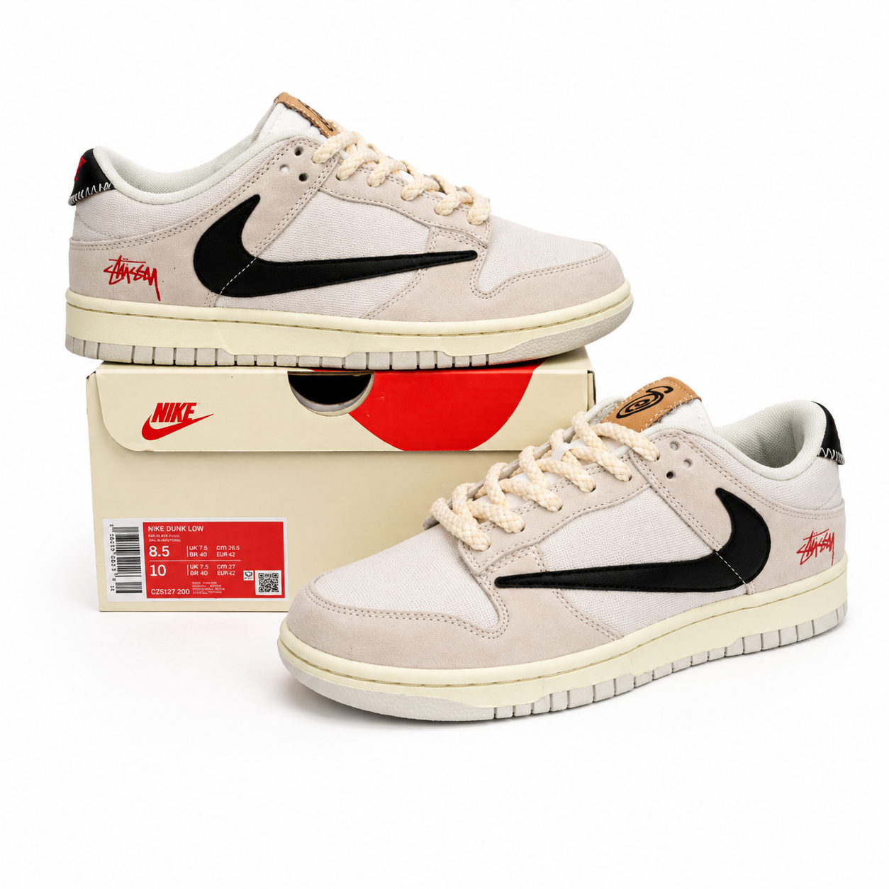 Dunk Low SB x Stussy 13