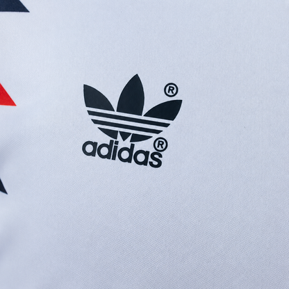 England 1990 Home Retro Long Sleeve Jersey