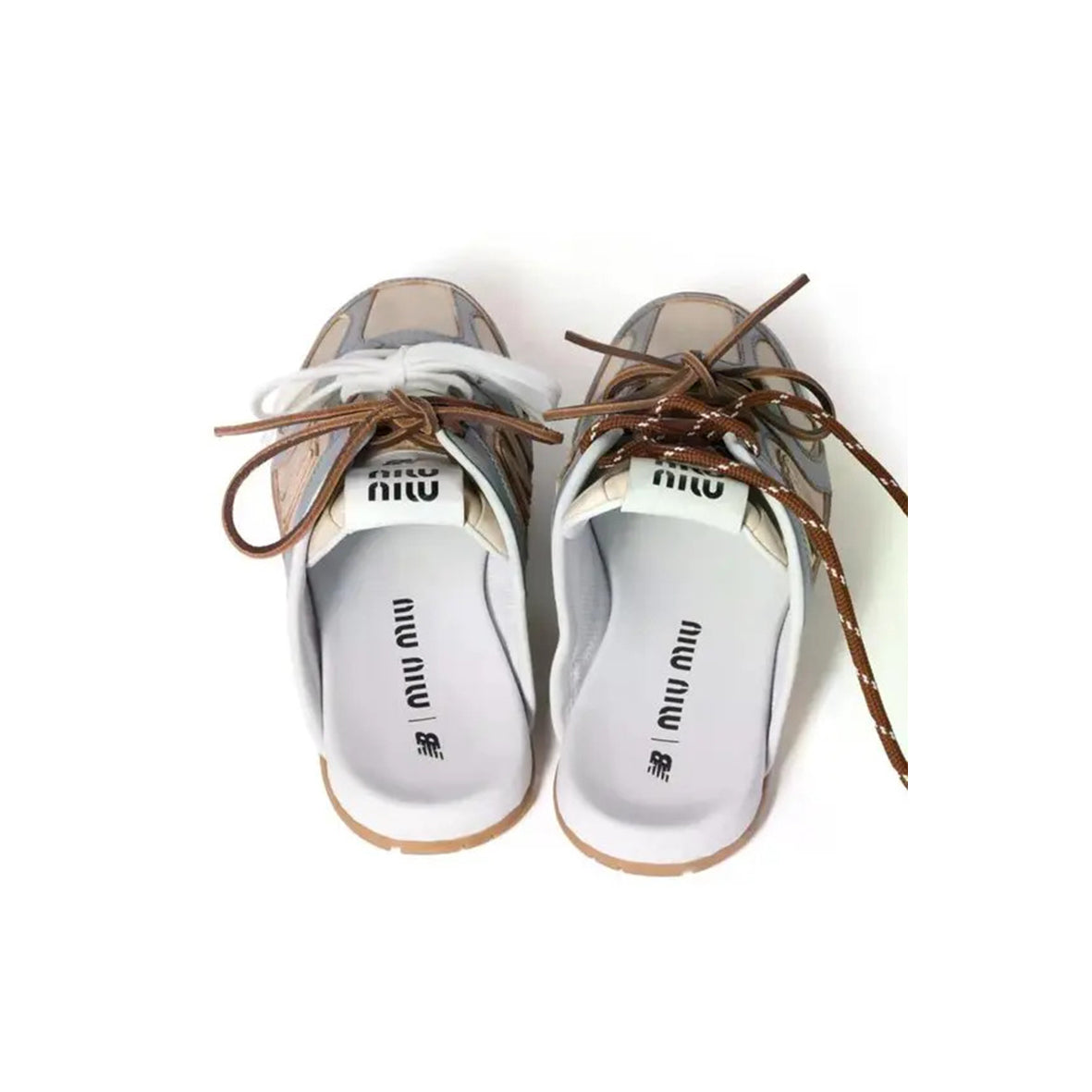 NB x Miu Miu 530 Mule - Blue/Off White