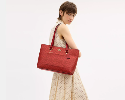 Station Tote Bag In Signature Canvas