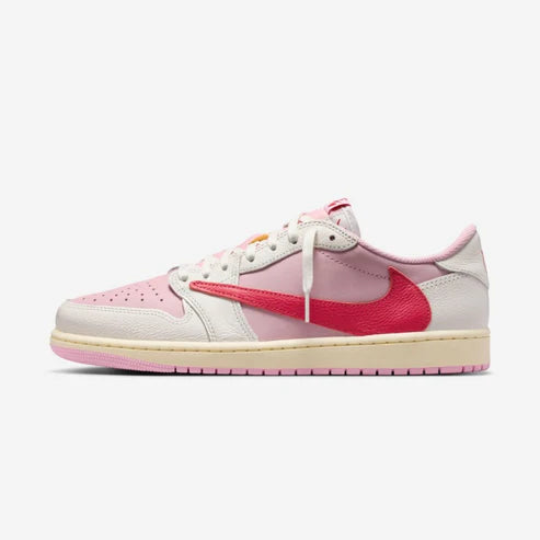 Air Jordan 1 Retro Low OG SP Travis Scott "Sail Tropical Pink"